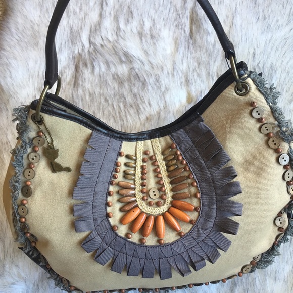 Craft beaded bag - Picture 3 of 9